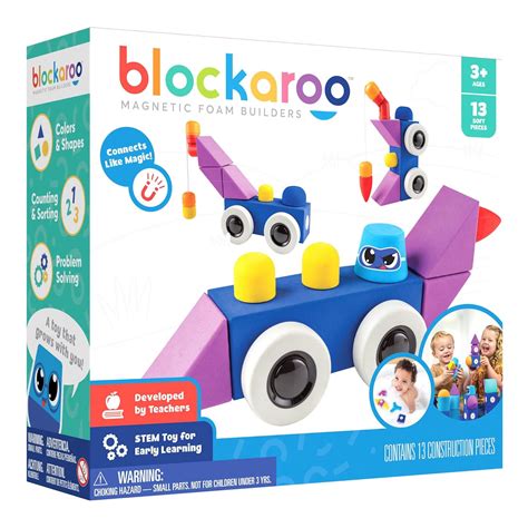 Blockaroo Magnetic building blocks as an educational game for children ...