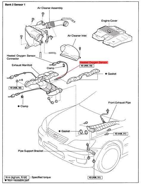 2000 Lexus LX470 O2 Sensor Bank1 Sensor 1 的图像结果