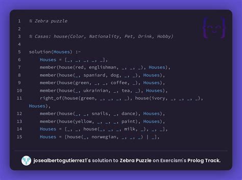 Image result for Zebra Puzzle Prolog Tutorial
