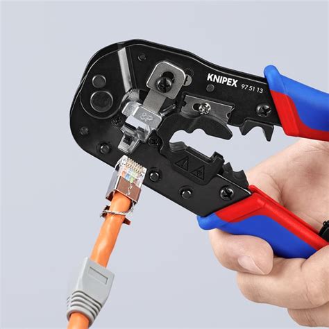 97 51 13 Knipex | Knipex 97 Hand Crimp Tool for RJ45 Connectors | 267 ...