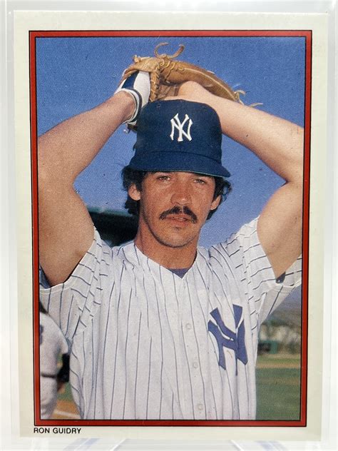1984 Topps - Mail-In Glossy All-Star Collector's Edition #14 Ron Guidry ...