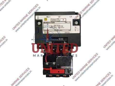 SQUARE D 8536SDO1V02H20S AC MAGNETIC NEMA SIZE 2 STARTER SER A | United ...