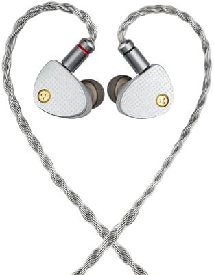 Moondrop ARIA 2 In Ear Wired Headphones With 0.78 2 Pin Cable,Silver ...