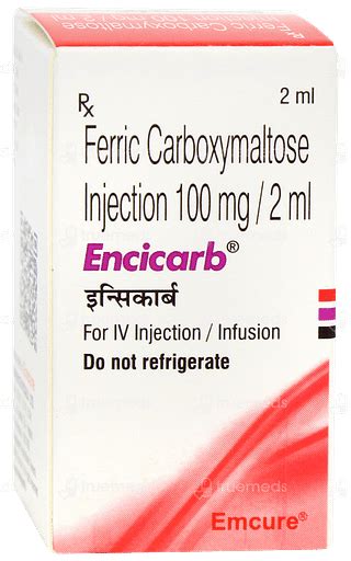 Encicarb 100 MG Injection 2 ML | Order Encicarb 100 MG Injection 2 ML ...