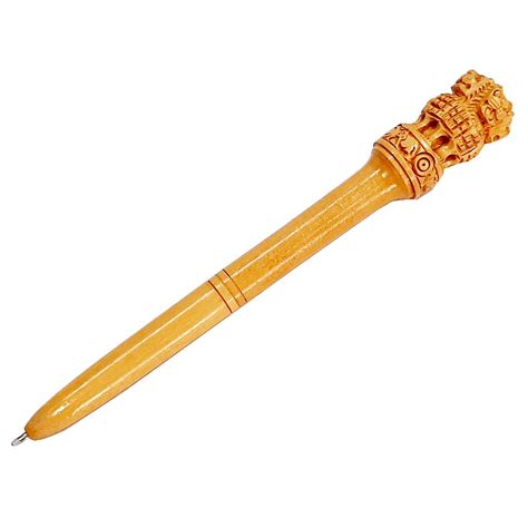 Wooden National Emblem Pen (Product Code 2843) at Rs 300.00