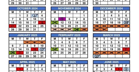 Miami-Dade County Public Schools 2024 - 2025 Calendar | Education ...