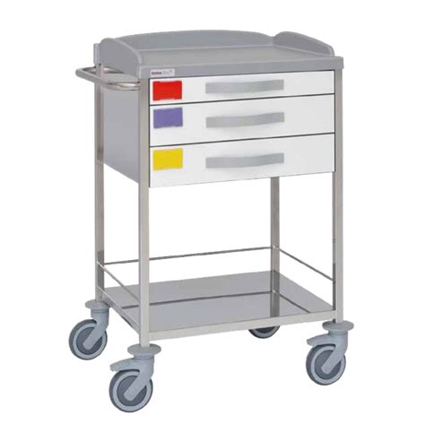 Carro hospitalario acero inoxidable 10915 | Idealexls