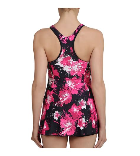 Buy Speedo Racerback Swimdress Speedo Navy-Fluo Pink-Magenta-White ...