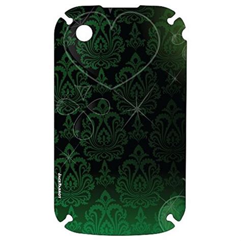 Jack Parrot Mobile Skin Pattern Green 026 for Black Berry CURVE - 8520 ...