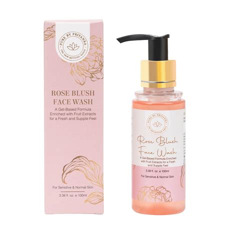 Purebypriyanka Rose Blush Face Wash | Nourishing Mild Cleanser with ...