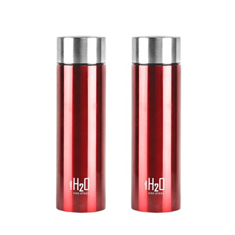 CELLO H2O Stainless Steel Water Bottle | Leak proof & break-proof | Lid ...