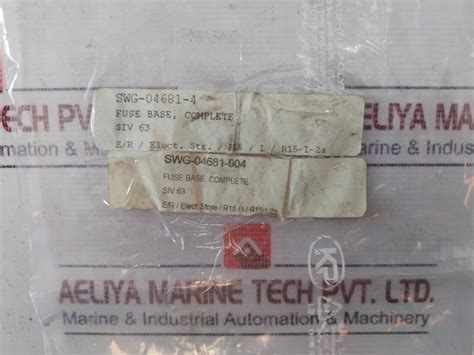 Ntp Swg-04681-4 Fuse Base Complete 50a 500v – Aeliya Marine Tech