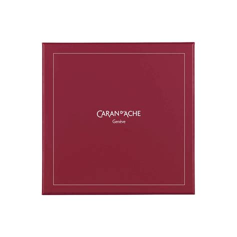 Buy Caran d'Ache Leman Burgundy Fountain Pen+Ink Bottle |Caran D' Ache ...