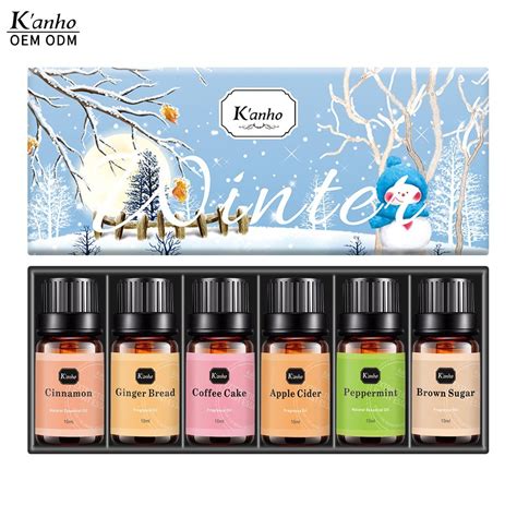 10ml*6 Kanho Winter Fragrance Oil Set - Fragrance Oil and Apple Cider price