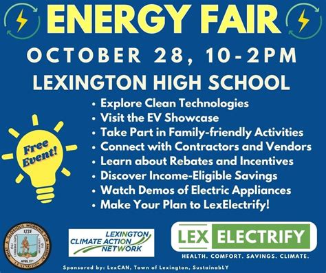 LexElectrify Energy Fair 2023, Lexington High School (Massachusetts ...