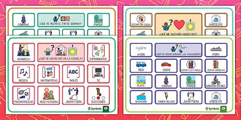 Pictogramas para imprimir: ¿Qué he hecho hoy? - Twinkl