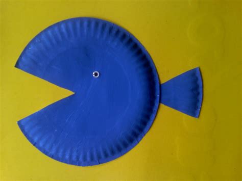 Crafts For Preschoolers: Paper Plate Fish