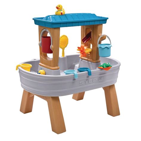 Step 2 Outdoor Portable Kids Water Table with Play Accessories, 4-pc ...