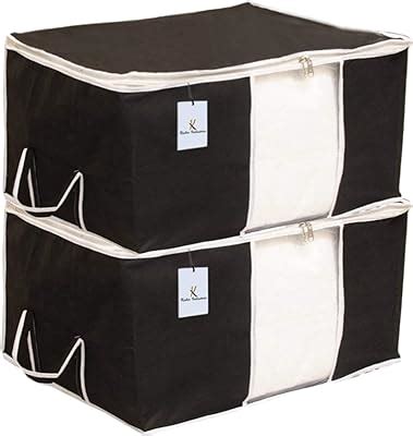 Kuber Industries Rectangular Leheriya Design Underbed Bag|Storage ...