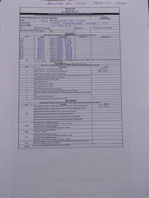 Image result for Form 12BB Submission