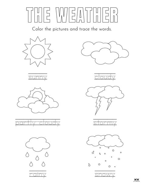 Image result for Weather Worksheets