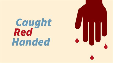 Caught Red-Handed - ESL Toybox