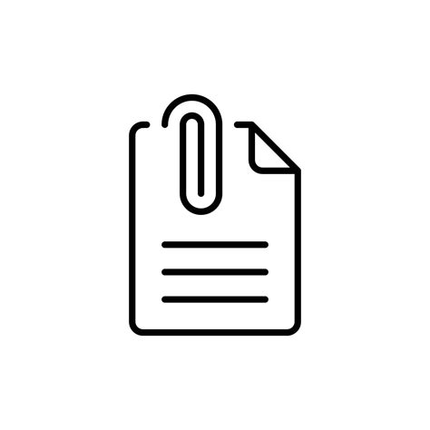 Attach File Symbol 的图像结果