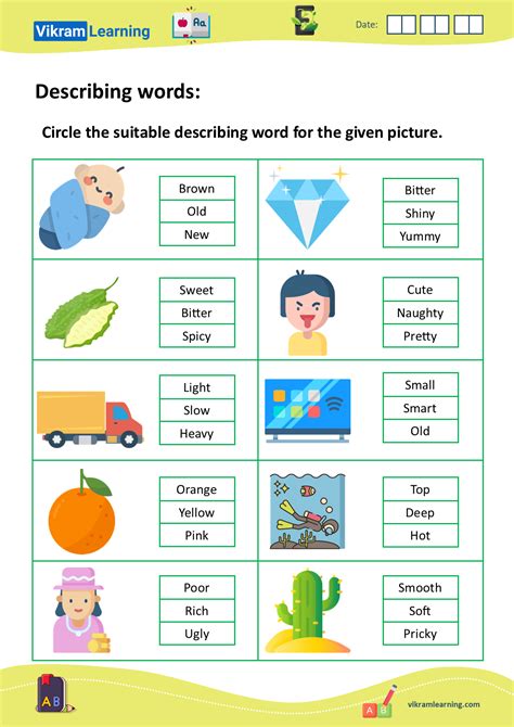 Image result for Using Describing Words