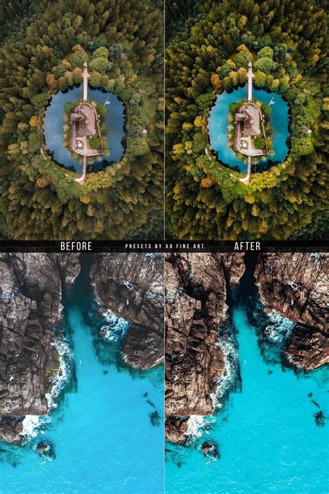 Drone Presets | AERIAL | Set of 7 | Mobile & Desktop Lightroom Presets ...