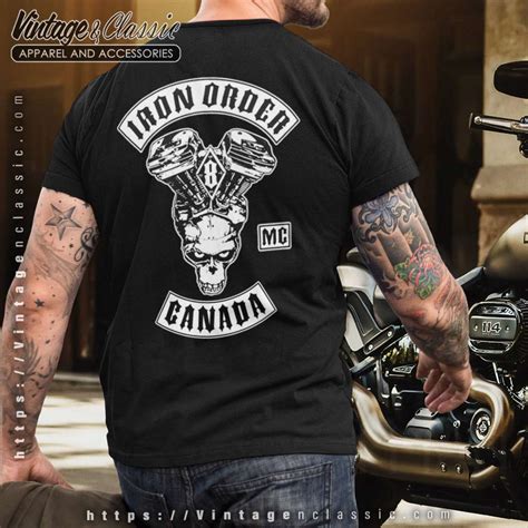 Iron Order Mc Canada Shirt - Vintagenclassic Tee