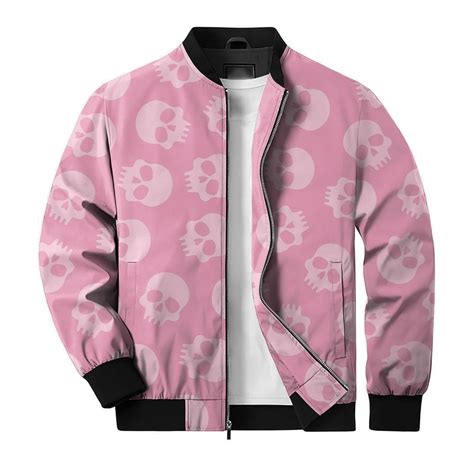 AJ 5 Medium Soft Pink 5s 35th Jacket, Skull, Shirt Match Sneakers - Etsy