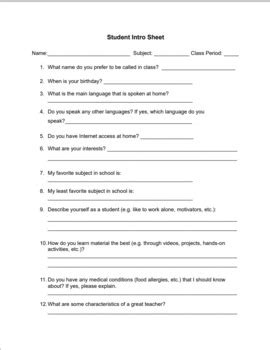 Image result for Student Introduction Project