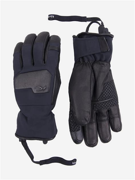 KJUS Men's Leather Glove - Saint Bernard