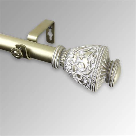 Valo Single Decorative Curtain Rod Set
