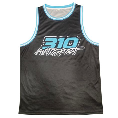 310 Autosport - Black Basketball Jersey - 310 Autosport