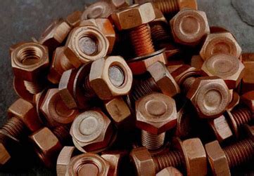Copper Bolts Nuts Washers | Cu Alloy Fasteners/ Screws Price