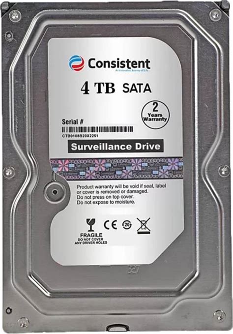 Consistent CT3004SC 4 TB Desktop Internal Hard Disk Drive (HDD ...