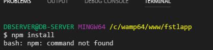 Image result for Bash Node Command Not Found