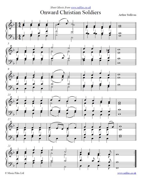 Onward Christian Soldiers Sing