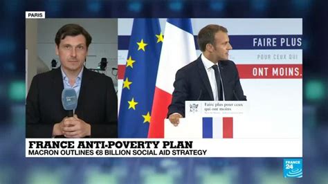 Macron outlines anti-poverty plan - France 24