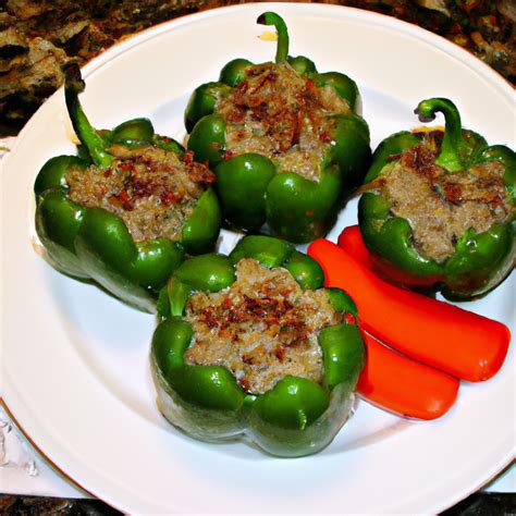 Outstanding Spanish Stuffed Green Bell Peppers – Recipe Wise