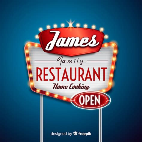 Diner Sign Design 的图像结果
