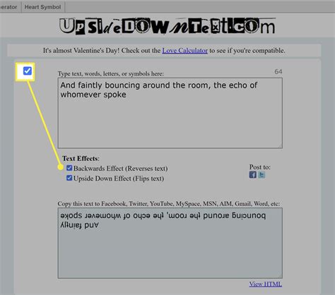 How to Type Upside Down