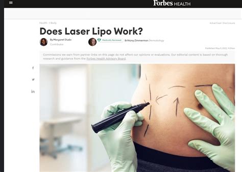 Does Laser Lipo Work? -in Forbes Health - LMA Clinic