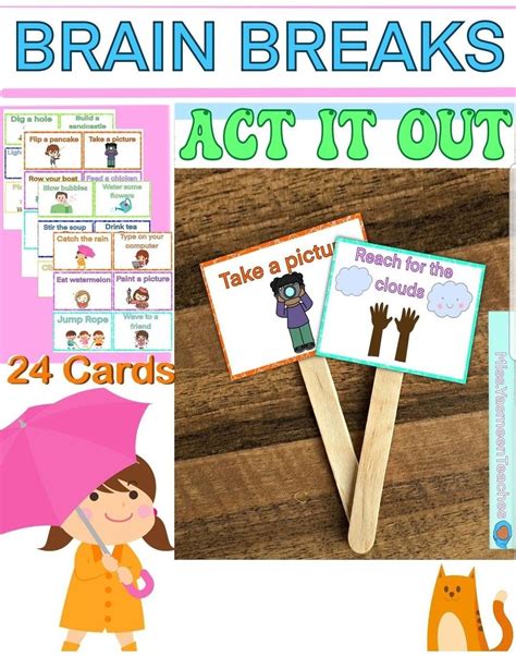 Brain break ideas center preschool kindergarten – Artofit