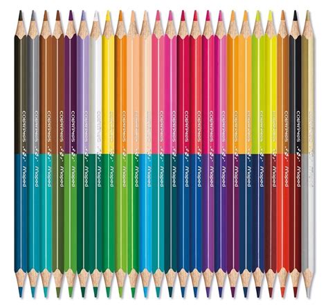 Buy Maped Color'Peps Colour Pencils Duo Cardboard Box 48 Shades ...