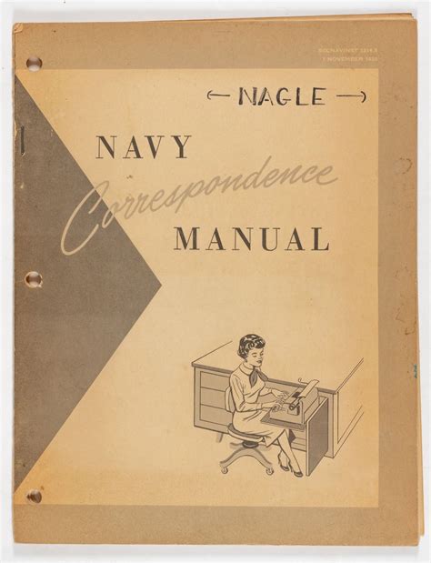 NAVY CORRESPONDENCE MANUAL