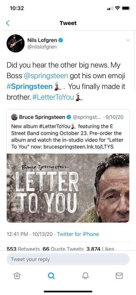 Image result for Bruce Springsteen Emoji