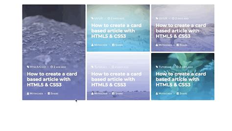 Image result for Articles Card HTML CSS JavaScript Codes