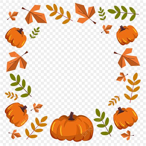 Autumn Leaves Border Png